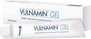 VULNAMIN MEDICAZIONE INTERATTIVA IN GEL A BASE DI AMINOACIDICOSTITUTIVI DEL COLLAGENE E SODIO JALURONATO TUBO 50 G - farmanauta.it