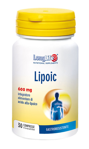 LONGLIFE LIPOIC 30 COMPRESSE - farmanauta.it