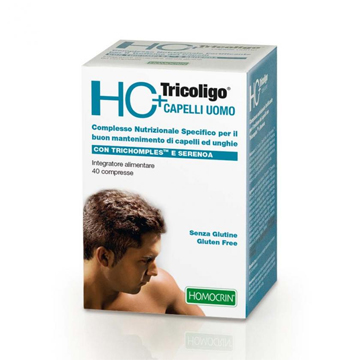 HC+ TRICOLIGO UOMO 40 COMPRESSE - farmanauta.it