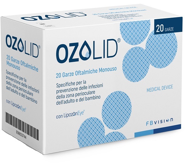 GARZA OZOLID OFTALMICA TNT CON OLIO OZONIZZATO IN FOSFOLIPIDI LIPOZONEYE 20 PEZZI - farmanauta.it