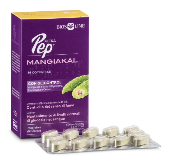 ULTRA PEP MANGIAKAL CON GLICONTROL 36 COMPRESSE - farmanauta.it