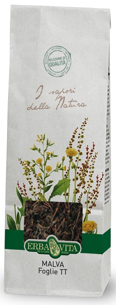 MALVA TAGLIO TISANA FOGLIE 100 G - farmanauta.it