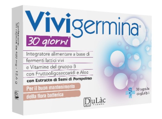 VIVIGERMINA 30GIORNI 30 CAPSULE - farmanauta.it
