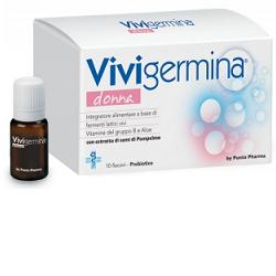 VIVIGERMINA DONNA 10 FLACONCINI 10 ML - farmanauta.it