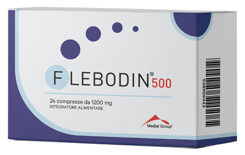 FLEBODIN 500 24 COMPRESSE - farmanauta.it