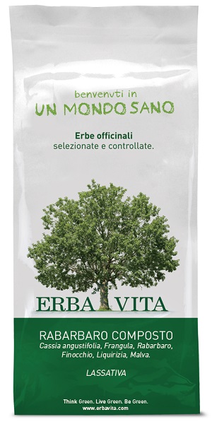 RABARBARO COMPOSTO TISANE 100 G - farmanauta.it