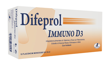 DIFEPROL IMMUNO D3 12 FLACONCINI DA 10 ML - farmanauta.it