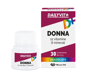 MASSIGEN DONNA MULTIVITAMINICO E MULTIMINERALE 30 COMPRESSE RIVESTITE - farmanauta.it