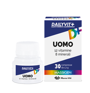 MASSIGEN UOMO MULTIVITAMINICO E MULTIMINERALE 30 COMPRESSE RIVESTITE - farmanauta.it