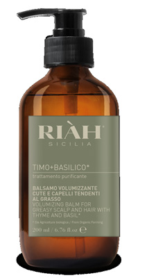 RIAH TIMO BASILICO BALSAMO VOLUMIZZANTE 200 ML - farmanauta.it