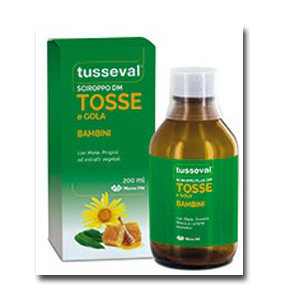 TUSSEVAL SCIROPPO TOSSE BAMBINI 200 ML - farmanauta.it