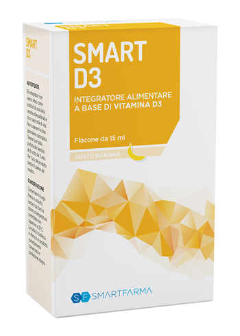 SMART D3 GOCCE 15 ML GUSTO BANANA - farmanauta.it