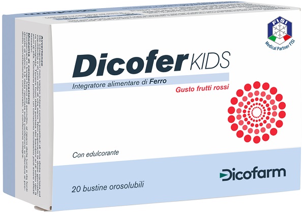 DICOFER KIDS 20 BUSTINE OROSOLUBILI - farmanauta.it