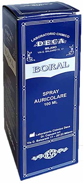 BORAL SPRAY AURICOLARE 100 ML - farmanauta.it