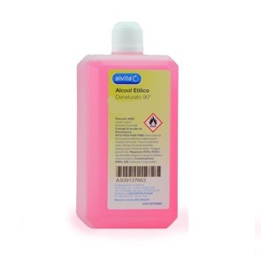 ALVITA ALCOOL ETILICO DENATURATO 90,1 500ML - farmanauta.it