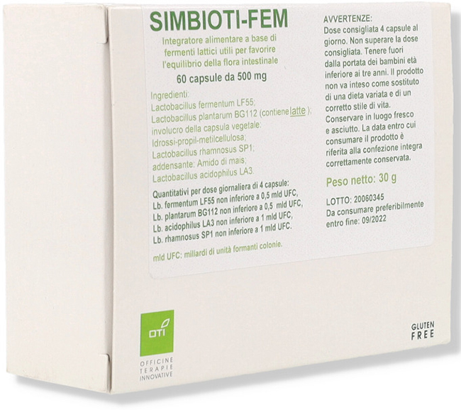 SIMBIOTI FEM 60 CAPSULE - farmanauta.it