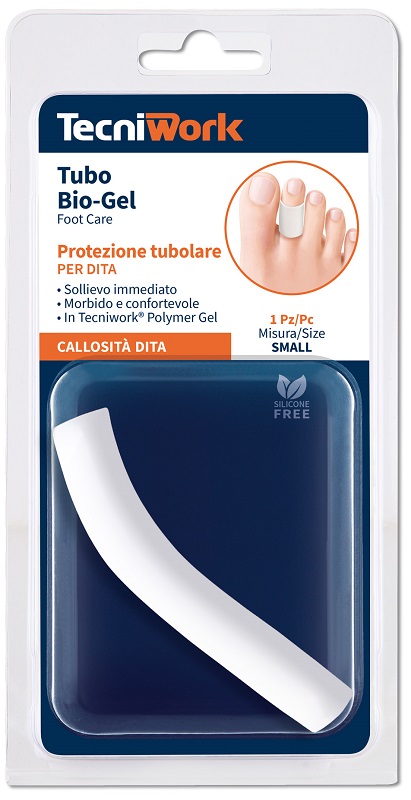 BIOGEL FASCETTA TUBOLARE GEL DITA PIEDI SMALL 1 PEZZO - farmanauta.it