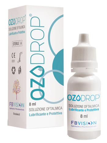 OZODROP LIPOZONEYE SOLUZIONE OFTALMICA BASE DI OLIO OZONIZZATO IN FOSFOLIPIDI 8 ML - farmanauta.it