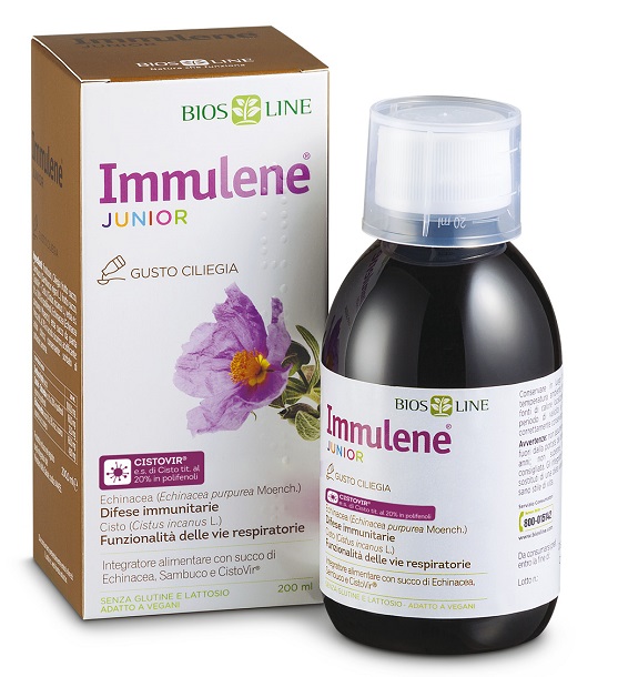 BIOSLINE IMMULENE JUNIOR 200 ML - farmanauta.it