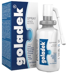 GOLADEK SPRAY NO ALCOOL 25 ML - farmanauta.it