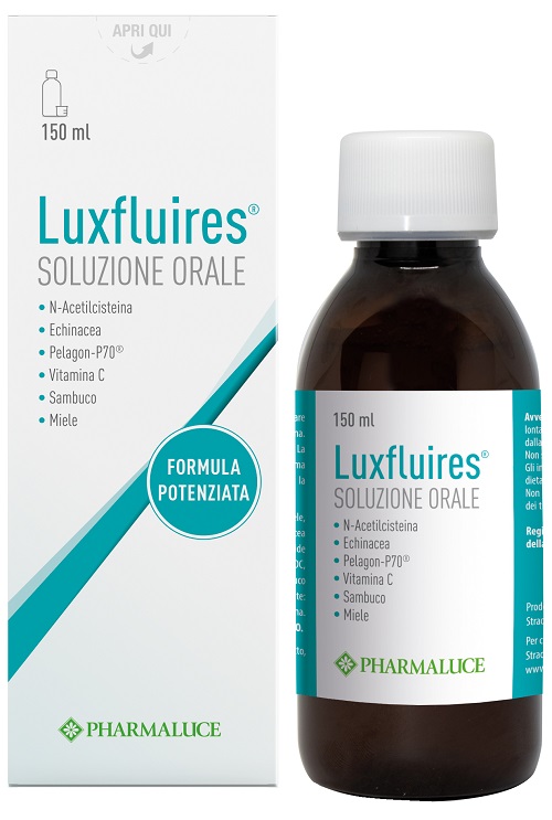 LUXFLUIRES SOLUZIONE ORALE 150 ML - farmanauta.it