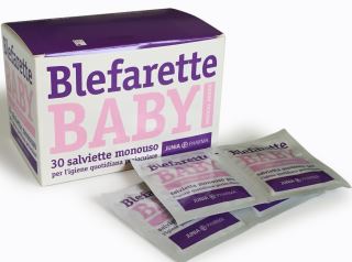 BLEFARETTE BABY SALVIETTINE OCULARI MEDICATE MONOUSO 30 PEZZI - farmanauta.it