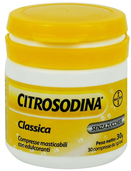 CITROSODINA MASTICABILE 30 COMPRESSE - farmanauta.it