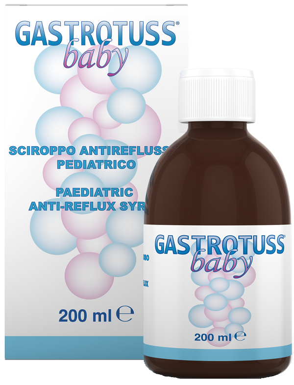 BABY SCIROPPO ANTIREFLUSSO GASTROTUSS 200 ML - farmanauta.it