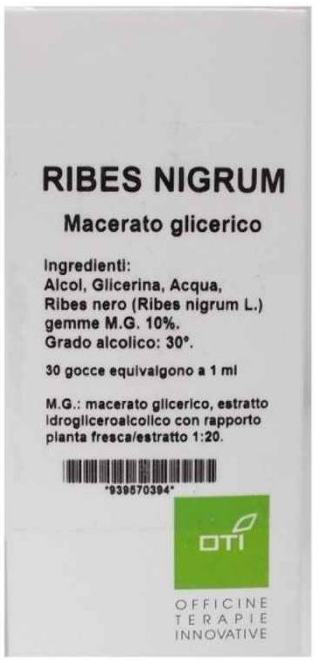 RIBES NIGRUM MACERATO GLICERICO 10% GOCCE 100ML - farmanauta.it