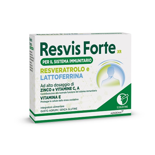 RESVIS FORTE XR BIOFUTURA 12 BUSTE - farmanauta.it