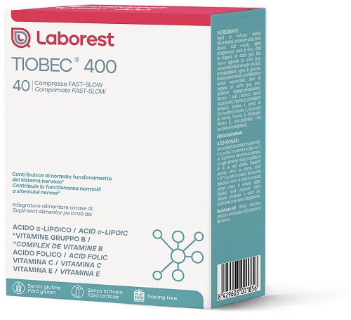 TIOBEC 400 40 COMPRESSE FAST-SLOW DA 1,28 G - farmanauta.it