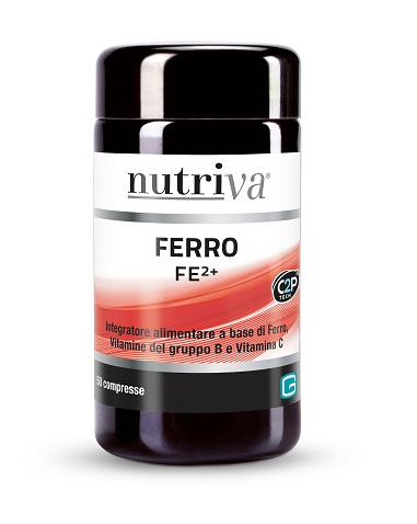 NUTRIVA FERRO FE2+ 50 COMPRESSE - farmanauta.it