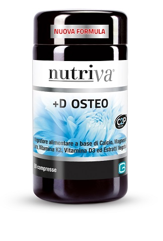 NUTRIVA D+ OSTEO 50 COMPRESSE - farmanauta.it