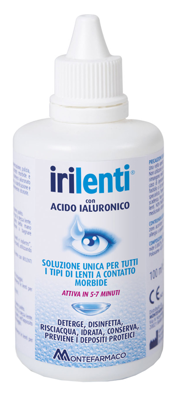 SOLUZIONE UNICA PER LENTI A CONTATTO IRILENTI 100ML - farmanauta.it