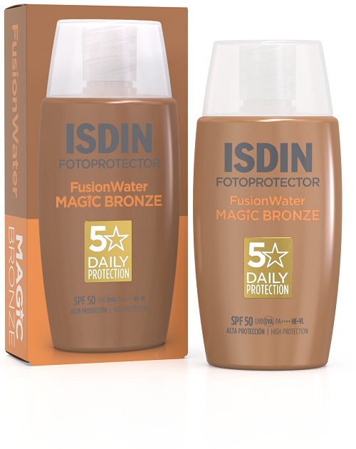 FUSION WATER MAGIC COLOR BRONZE SPF50 50 ML - farmanauta.it