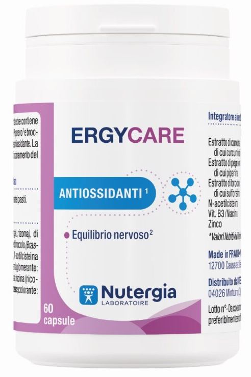 NUTERGIA ERGYCARE 60 CAPSULE - farmanauta.it