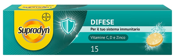SUPRADYN DIFESE 15 COMPRESSE EFFERVESCENTI - farmanauta.it