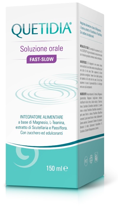 QUETIDIA SOLUZIONE ORALE FAST SLOW 150 ML - farmanauta.it