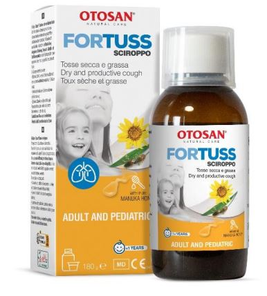 OTOSAN FORTUSS SCIROPPO GOLA 180 G - farmanauta.it
