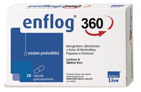 ENFLOG 360 28 CAPSULE GASTRORESISTENTI - farmanauta.it