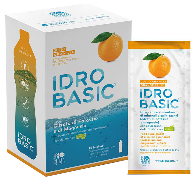 IDROBASIC ARANCIA 15 BUSTE - farmanauta.it