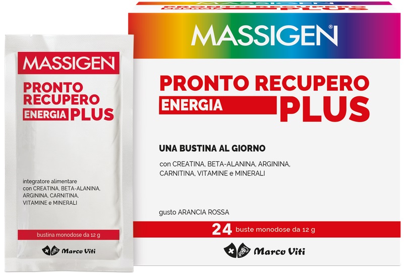 MASSIGEN PRONTO RECUPERO ENERGIA PLUS 24 BUSTINE 12 G - farmanauta.it