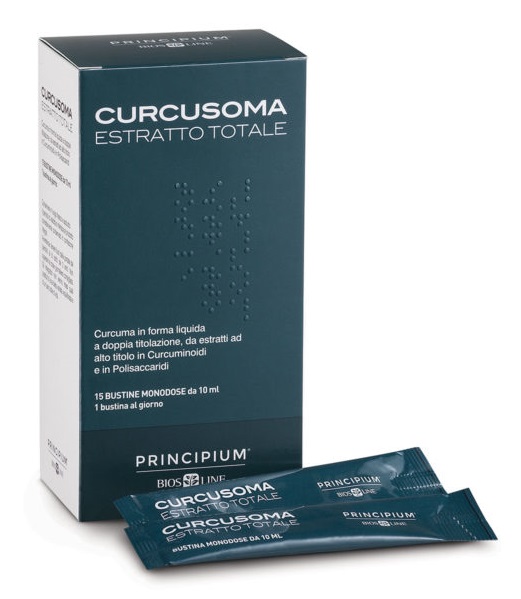 PRINCIPIUM CURCUSOMA ESTRATTO TOTALE 30 BUSTINE 10 ML - farmanauta.it