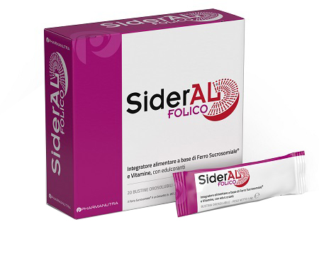 SIDERAL FOLICO 30 MG 20 BUSTINE OROSOLUBILI - farmanauta.it