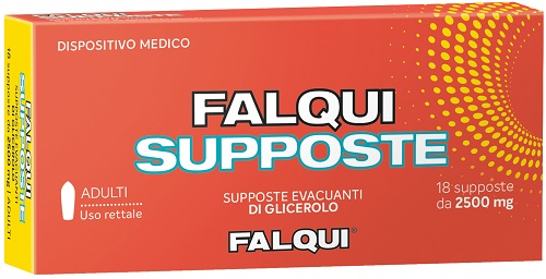 SUPPOSTE FALQUI 18 SUPPOSTE CON GLICERINA 2500MG ADULTI - farmanauta.it