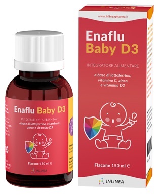 ENAFLU BABY D3 SOLUZIONE ORALE 150 ML - farmanauta.it
