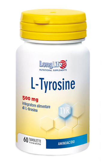LONGLIFE L-TYROSINE 60 TAVOLETTE RIVESTITE DA 1,2 G - farmanauta.it