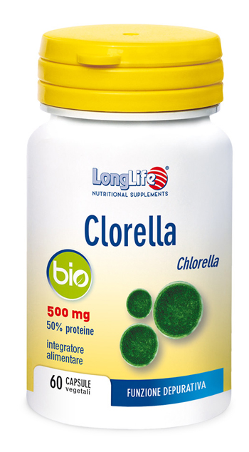 LONGLIFE CLORELLA BIO 60 CAPSULE - farmanauta.it