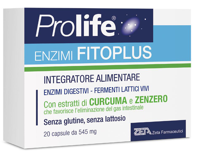PROLIFE ENZIMI FITOPLUS 20 CAPSULE - farmanauta.it