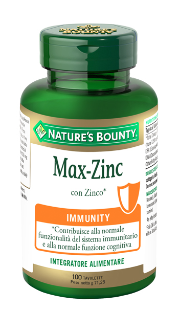 MAX ZINC 100 TAVOLETTE - farmanauta.it